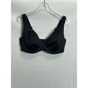 Delimira Minimizer Bra W635 Black Underwired Non-Padded Full Coverage 40E NEW